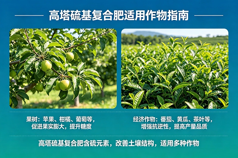 高塔硫基复合肥适合果树和经济作物吗?看完心里有数 高塔硫基复合肥适合果树和经济作物吗?看完心里有数